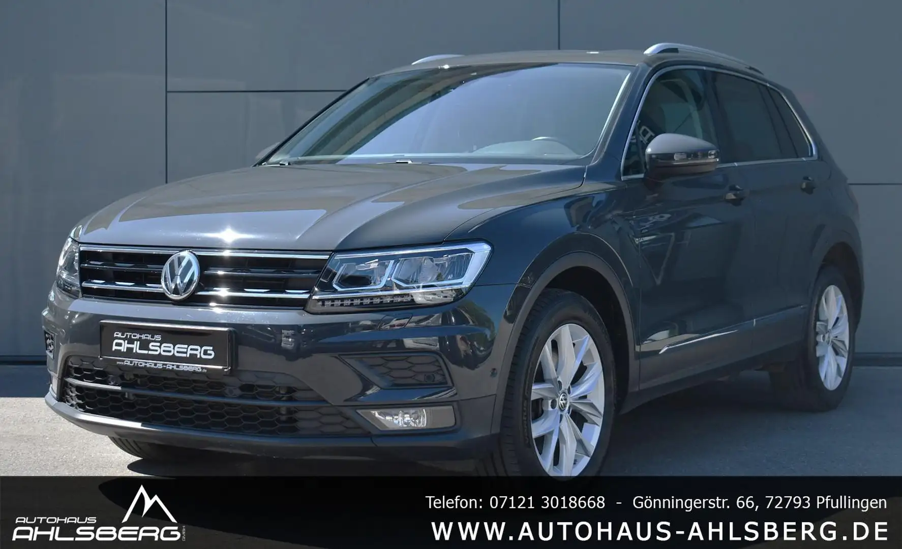 Volkswagen Tiguan 2.0 TSI/JOIN/4M/ ACC/STAND./RFK/PANO/AHK/NAVI Grau - 1