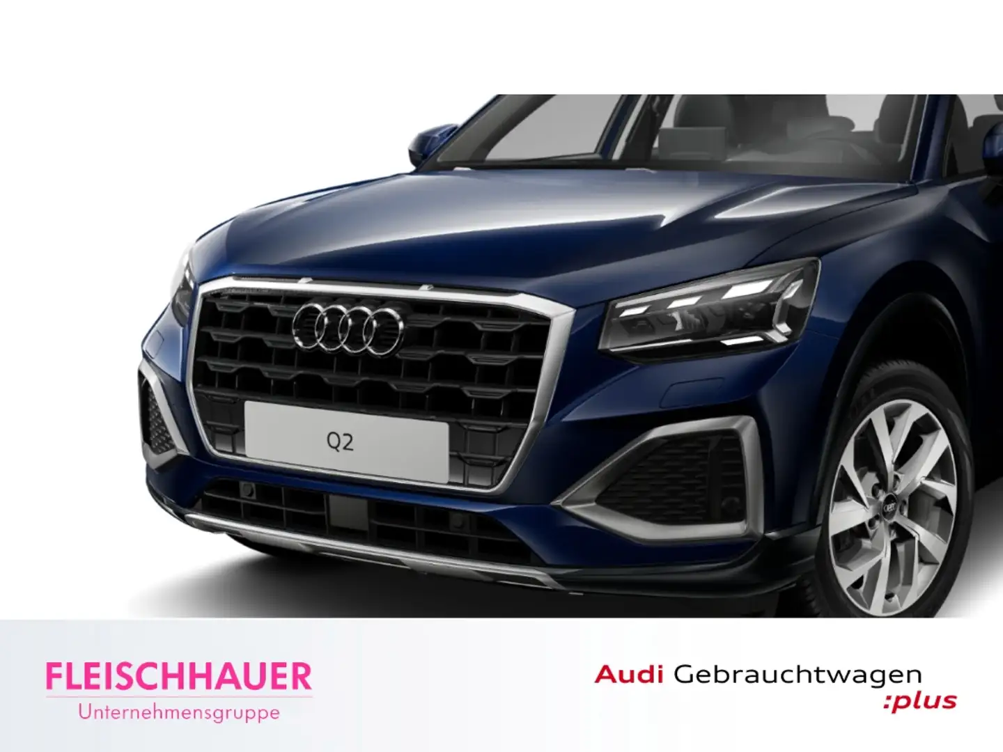 Audi Q2 35 TFSI advanced 1.5 Navi+Matrix+AHK+VC+Sound+App+ Blau - 2