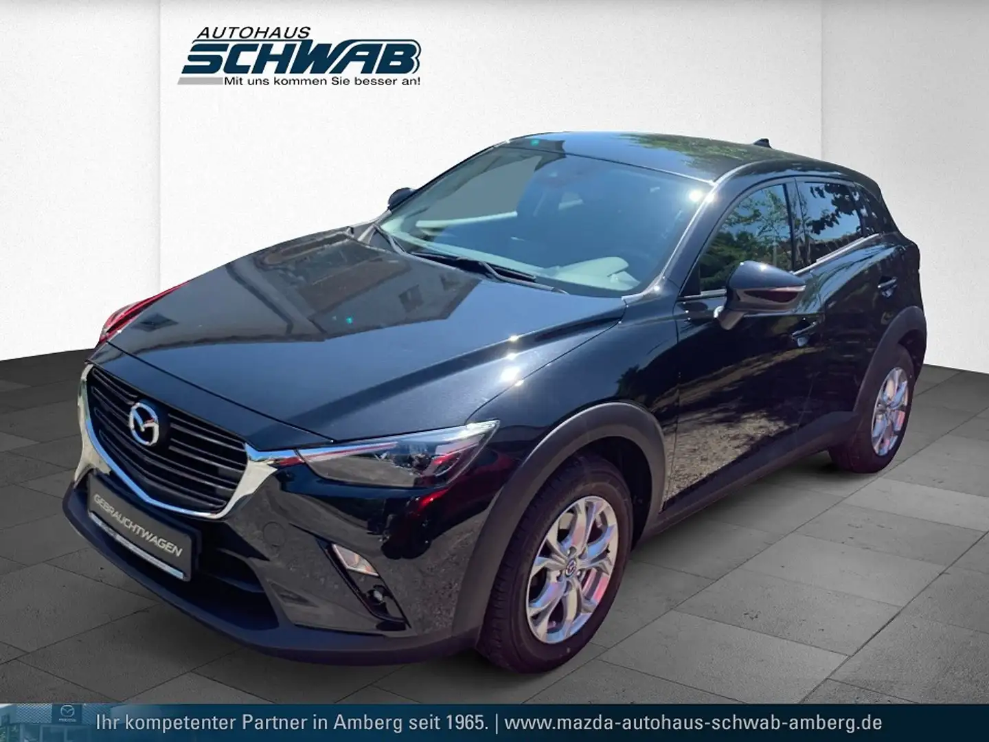 Mazda CX-3 L SKYACTIV-G 121 FWD 5T AUTOMATIK AL-EXCLUSIVE Maz Negro - 1
