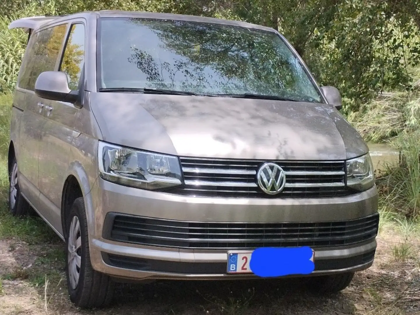 Volkswagen T6 Caravelle 2.0 TDI 102ch, 8 places,cuir,clim,gps,50000km Bronze - 1