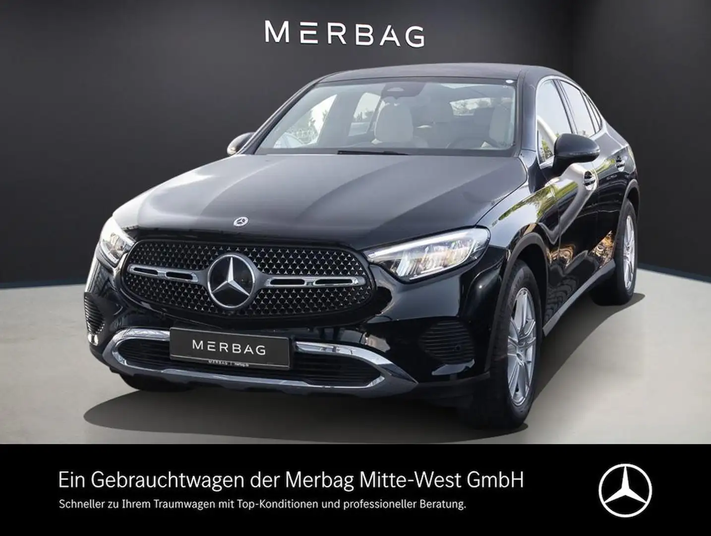 Mercedes-Benz GLC 200 4MATIC Coupé ACC LED Navi Pano SD SHZ LM Noir - 1