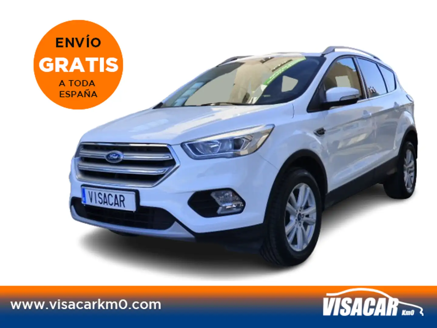 Ford Kuga 1.5 EcoB. Auto S&S Trend+ 4x2 120 Blanco - 1