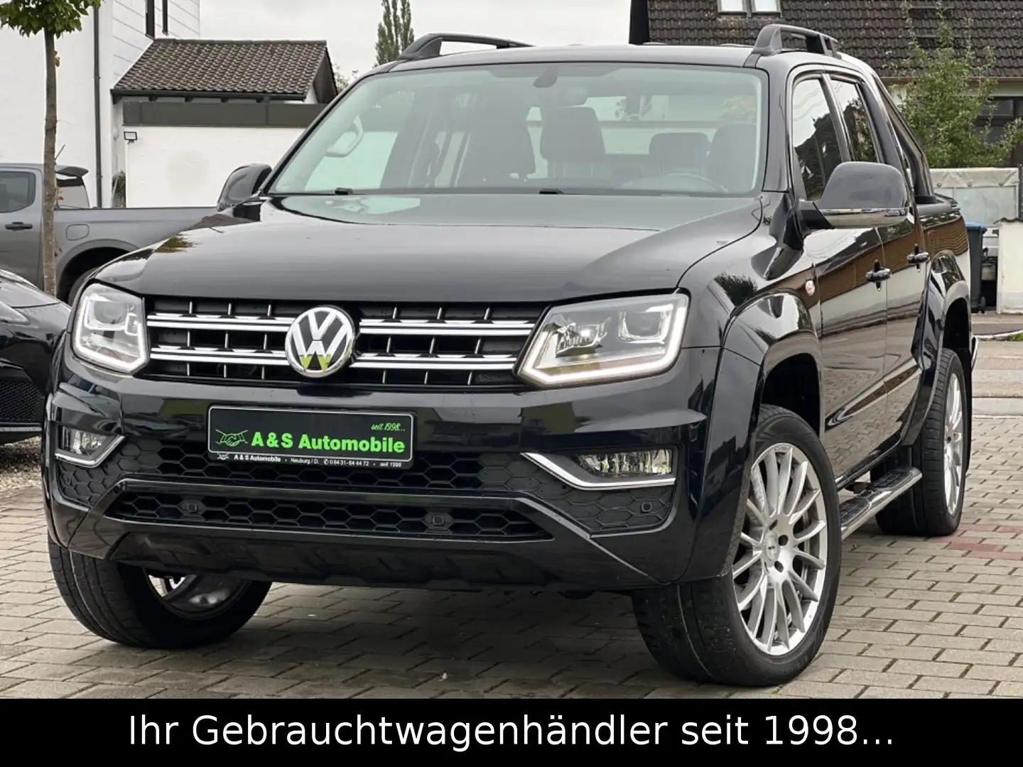 Volkswagen Amarok 3.0 TDI Aventura DC 4M *STHZ/CAM/BI-XENON Noir - 1