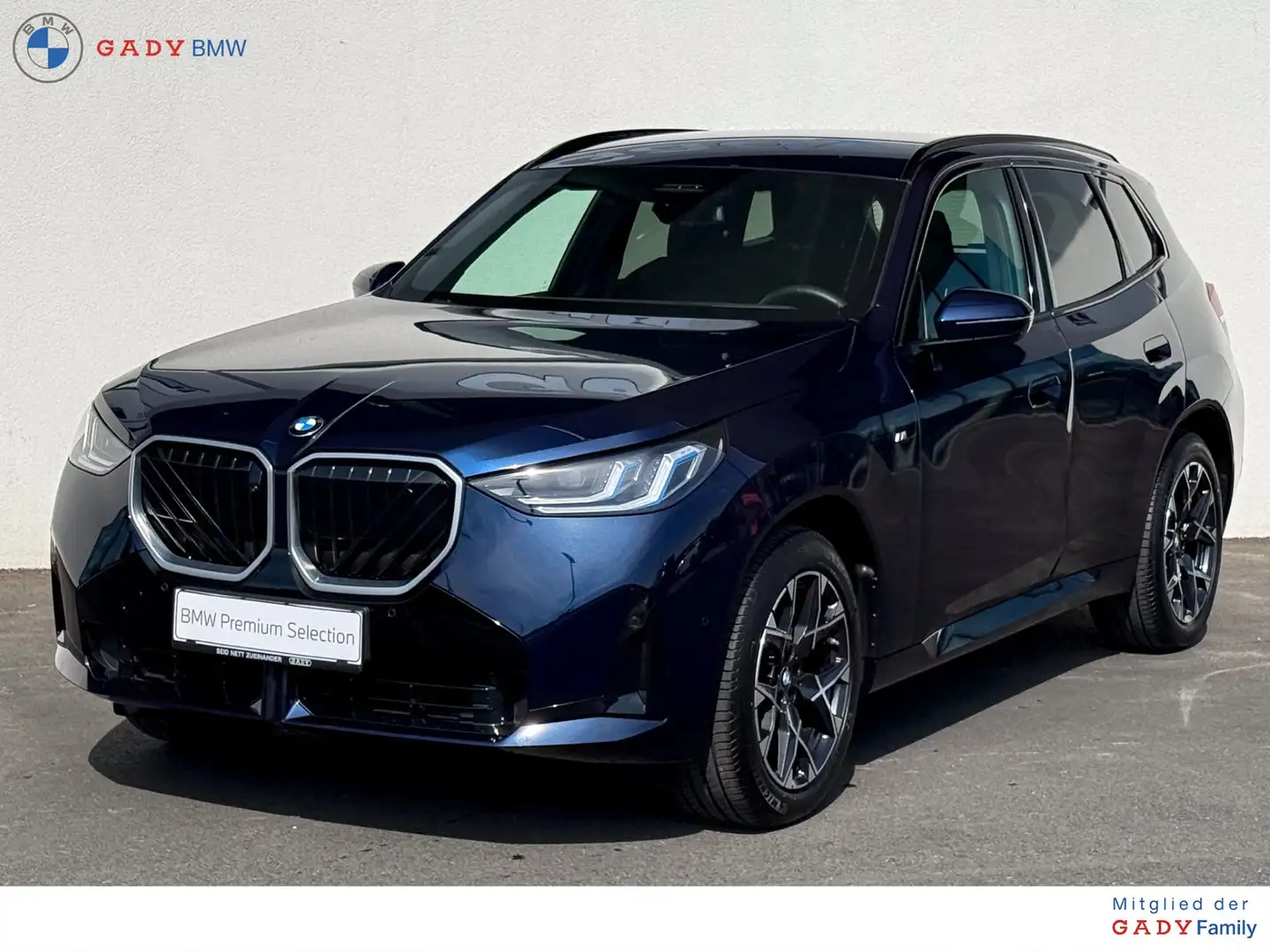 BMW X3 20d xDrive M-Sportpaket Blau - 1