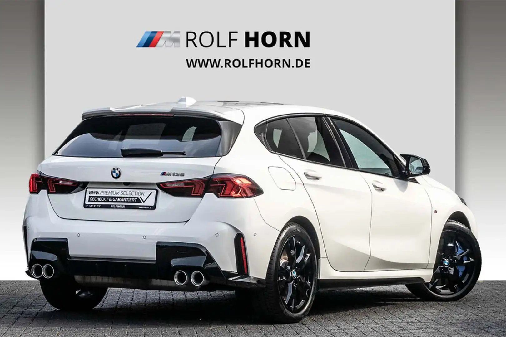 BMW 1er M Coupé M135 xDrive HeadUp Navi LED RKam Lenkradhz Klima Blanc - 2