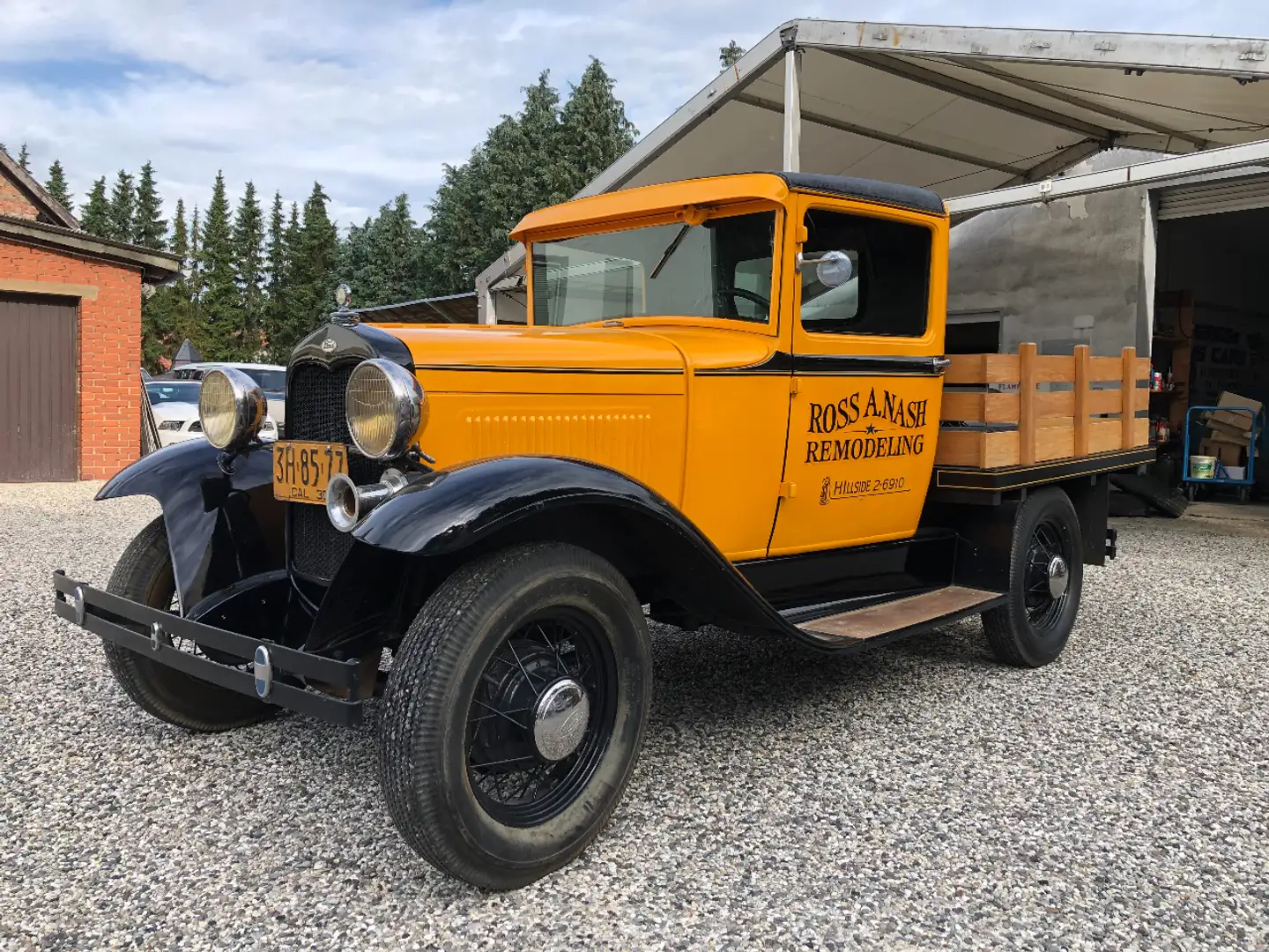 Ford Model A Pick up Gelb - 2