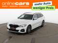 BMW 320 d Touring M-Sport Aut LED AHK RADAR LEDER NAVI Weiß - thumbnail 1