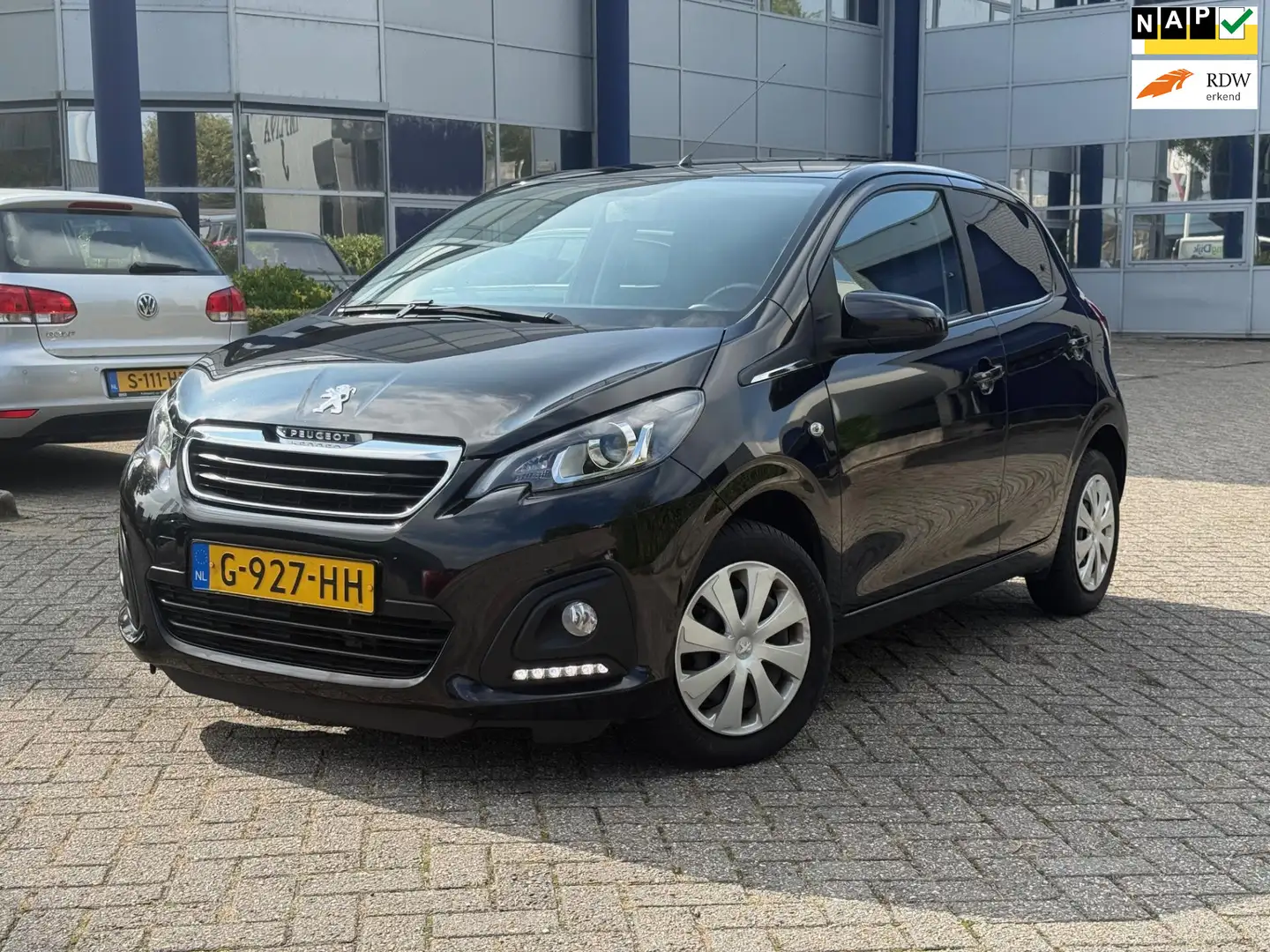 Peugeot 108 1.0 e-VTi Active | Dealer ondehouden | 52.844 NAP Schwarz - 1