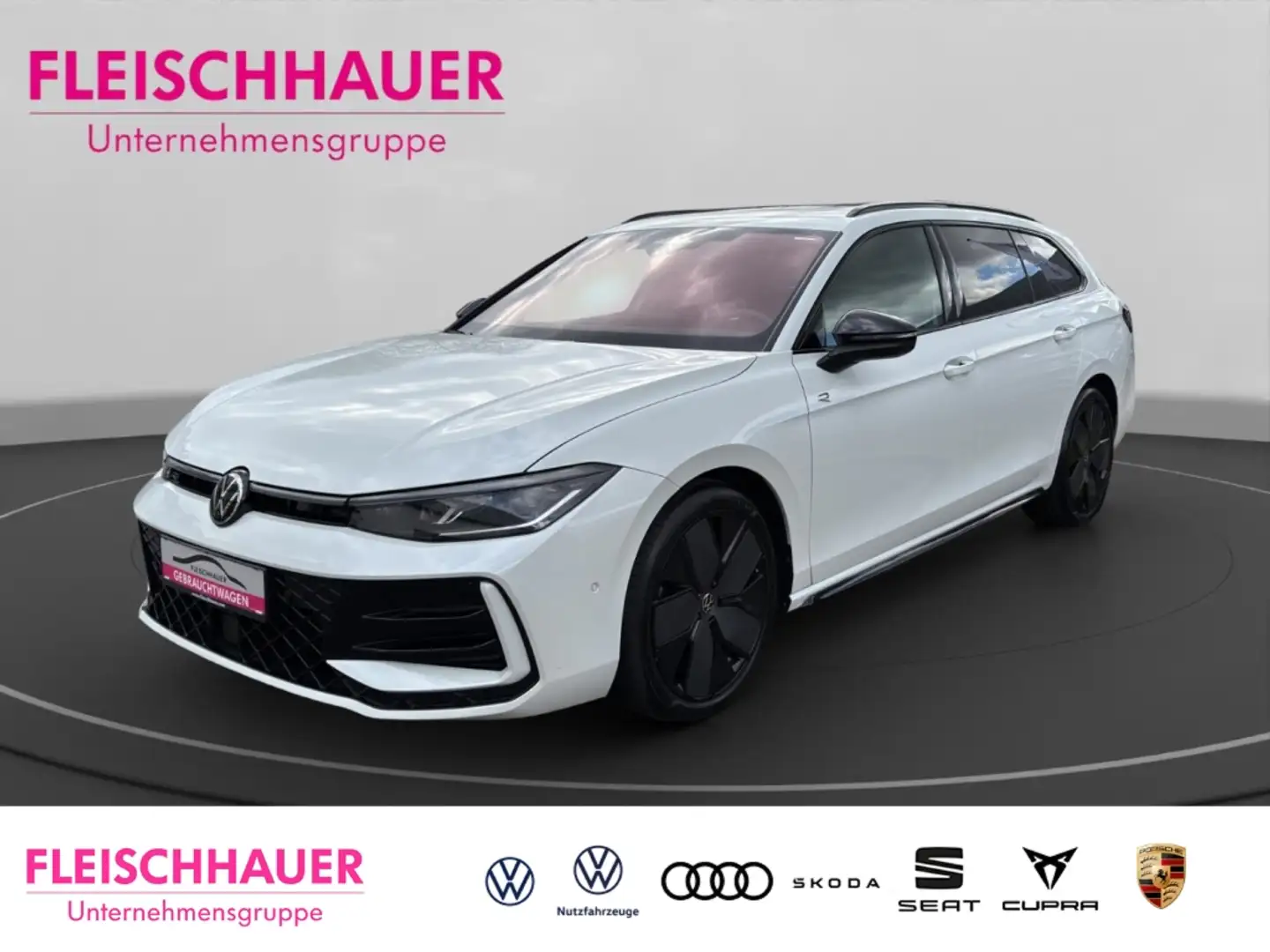 Volkswagen Passat Variant 2.0 R-line TDI DSG+STANDHZ+PANORAMA+AHK Weiß - 1