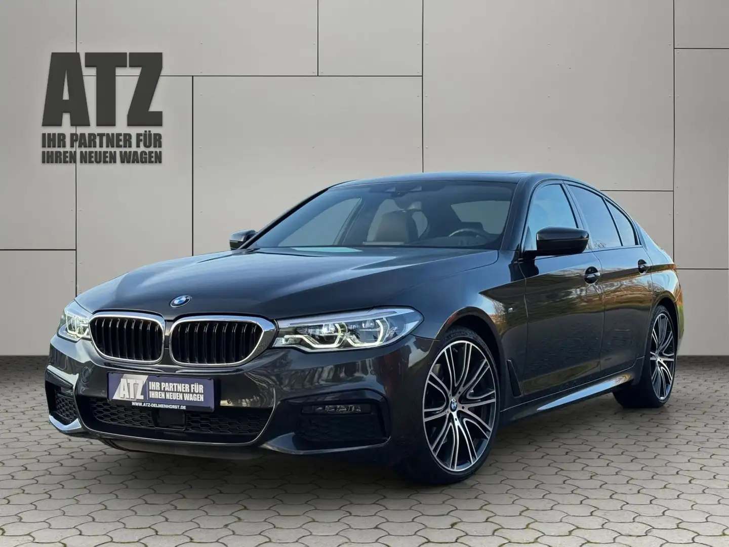 BMW 530 5er - 530 d xDrive M Sport Fahr.Ass.+1 HAND Grau - 1