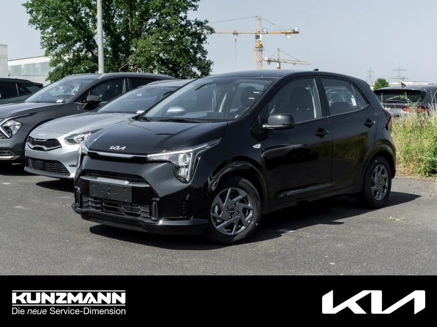 Kia Picanto 1.2 Vision Navi Kamera SpurH Lenkradhzg Чорний - 1