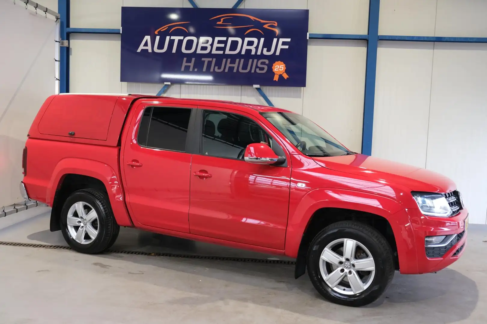 Volkswagen Amarok 3.0 TDI 4Motion Plus Cab Highline - N.A.P. Airco, Rosso - 2