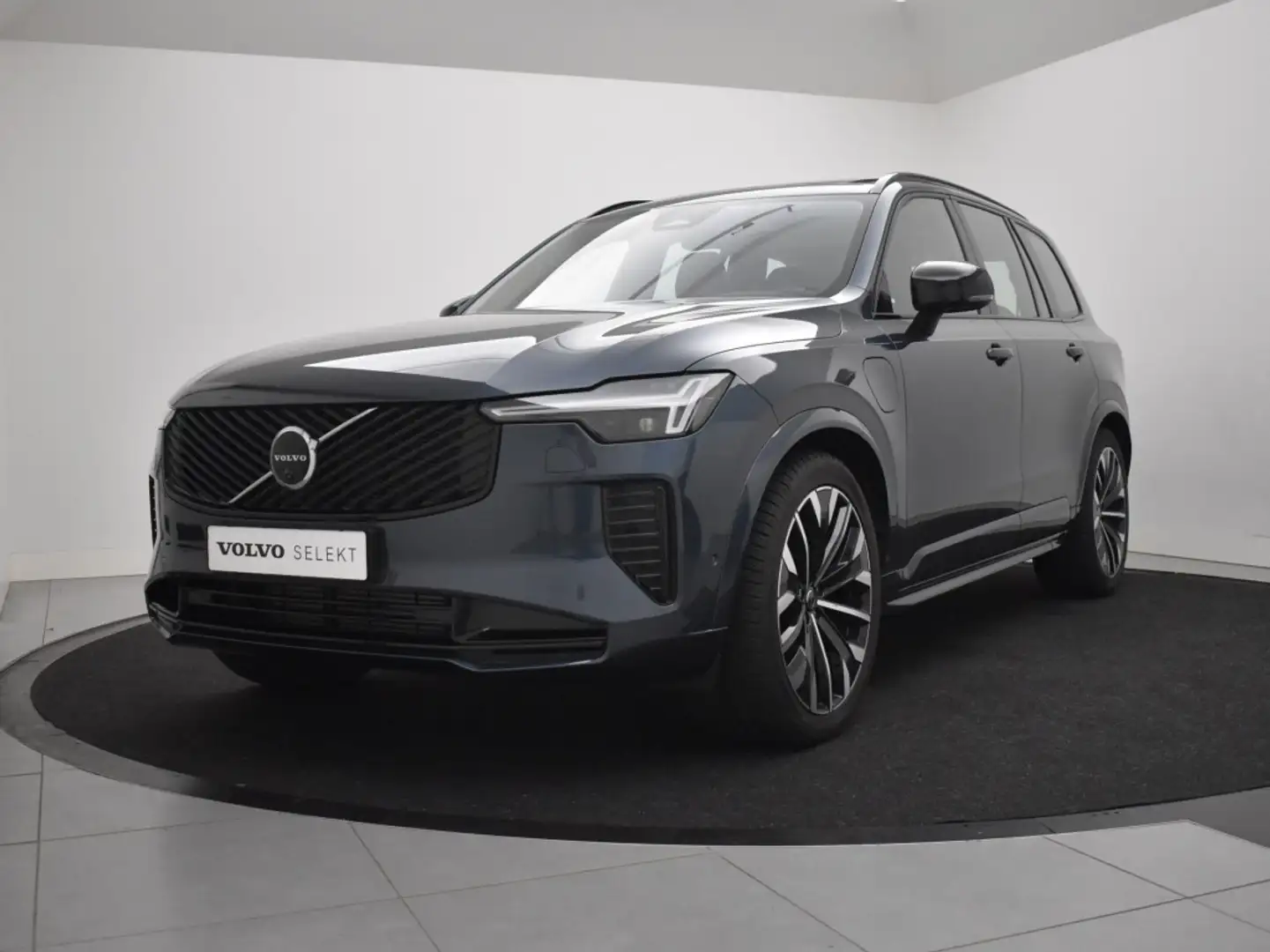 Volvo XC90 T8 PLUG-IN HYBRID *NIEUW MODEL* LUCHTVERING BOWERS Blauw - 2