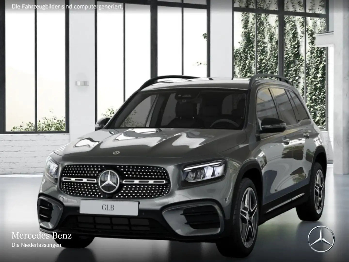 Mercedes-Benz GLB 180 AMG+NIGHT+LED+KAMERA+19"+TOTW+KEYLESS+7G Šedá - 2