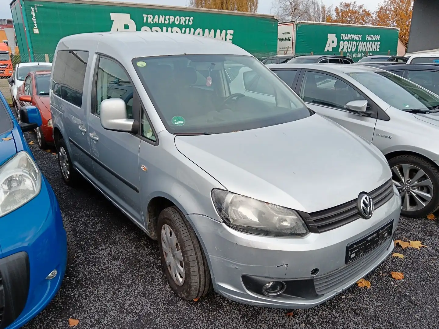 Volkswagen Caddy Behinderterberecht, Rampe Trendline Argent - 2