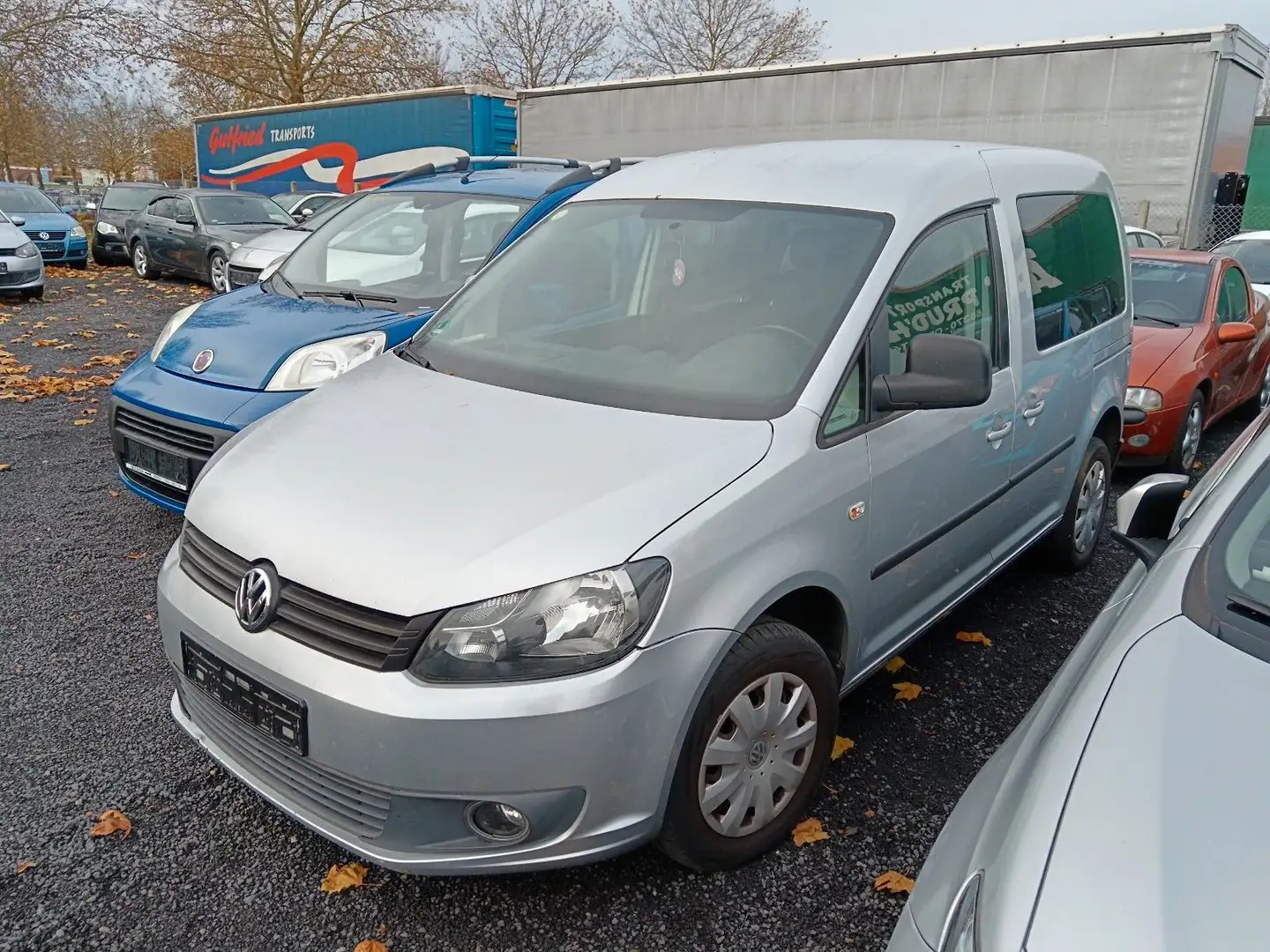 Volkswagen Caddy Behinderterberecht, Rampe Trendline Argent - 1