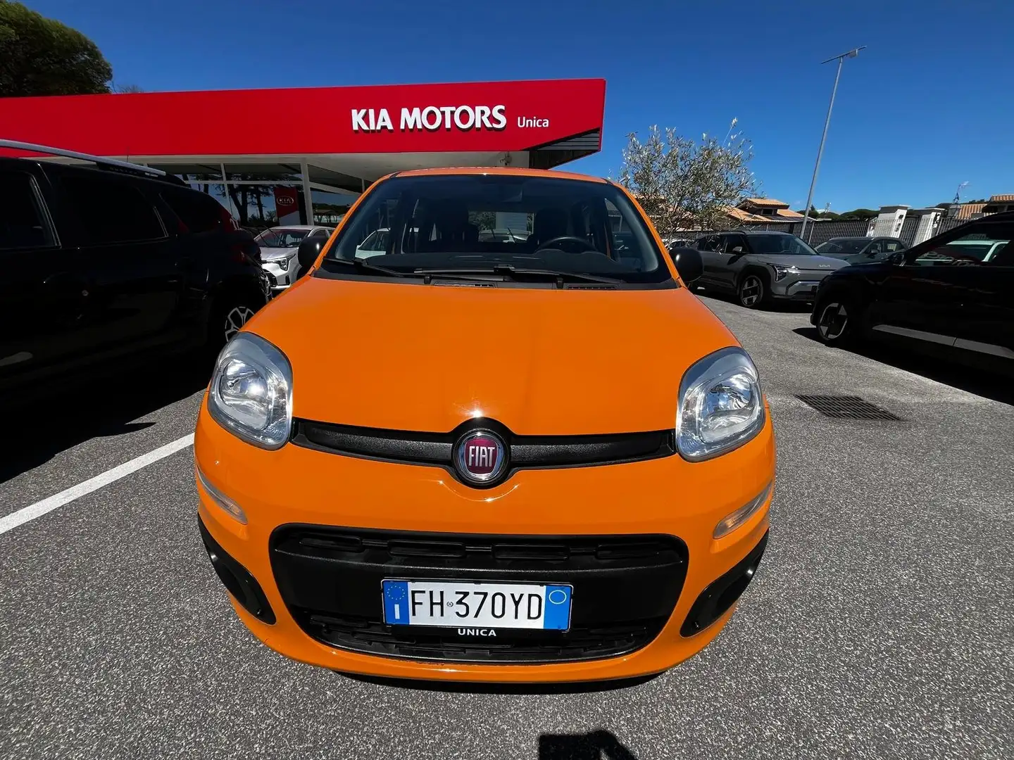 Fiat Panda Panda 0.9 t.air t. natural power Easy 80cv Oranje - 1