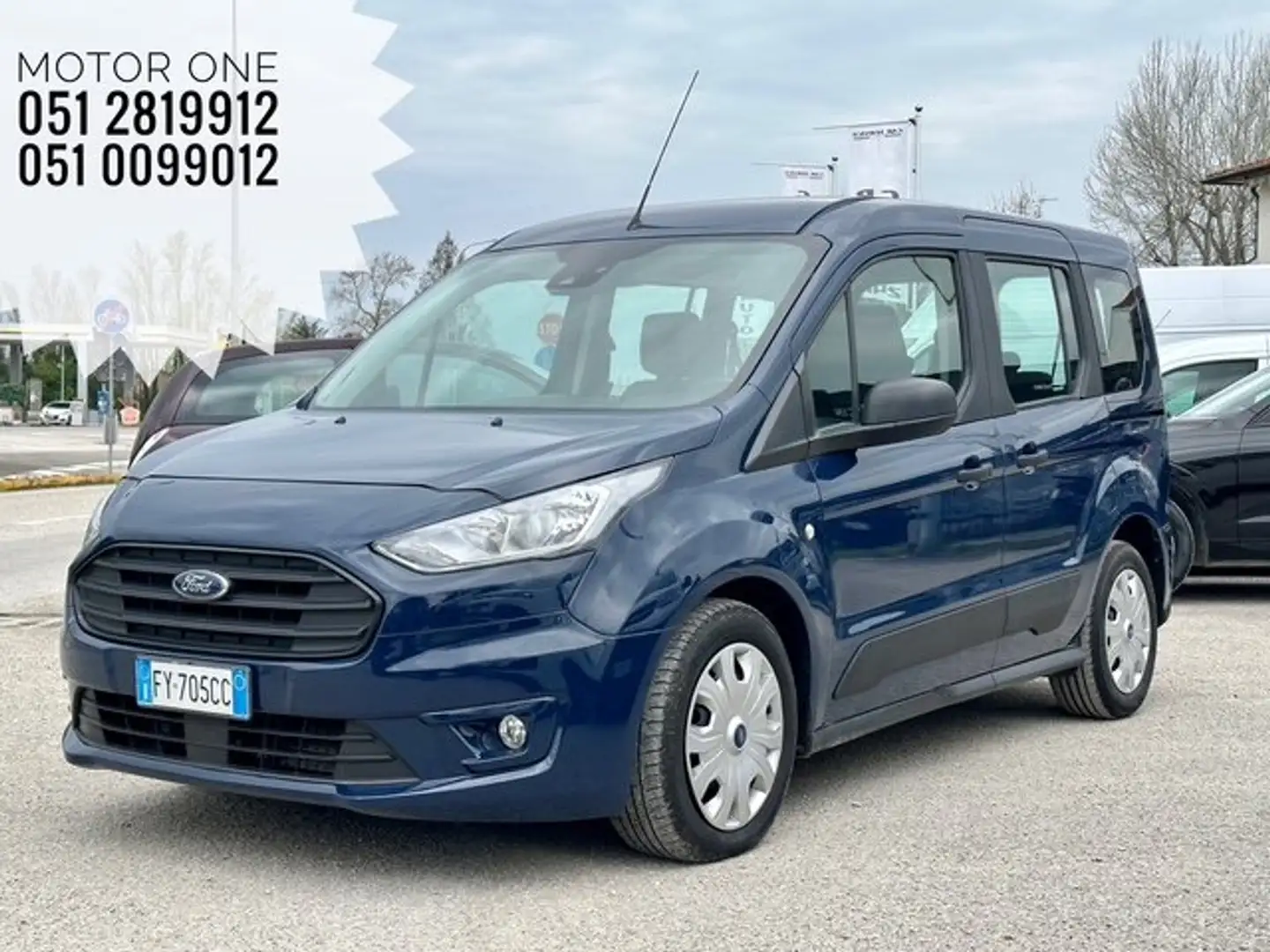 Ford Tourneo Connect AUTOCARRO N1 5 POSTI 120CV 1.5TDC Kék - 1