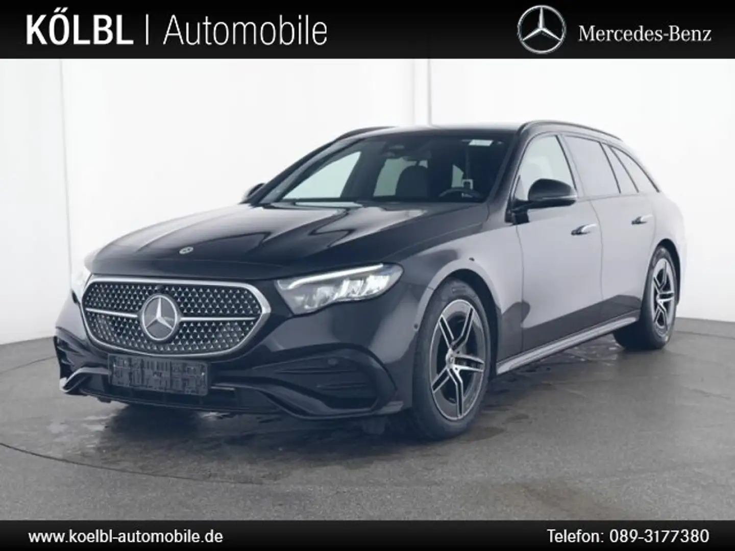 Mercedes-Benz E 220 E 220 d T AMG LINE LED KAMERA DISTRONIC AHK KEYL Zwart - 1
