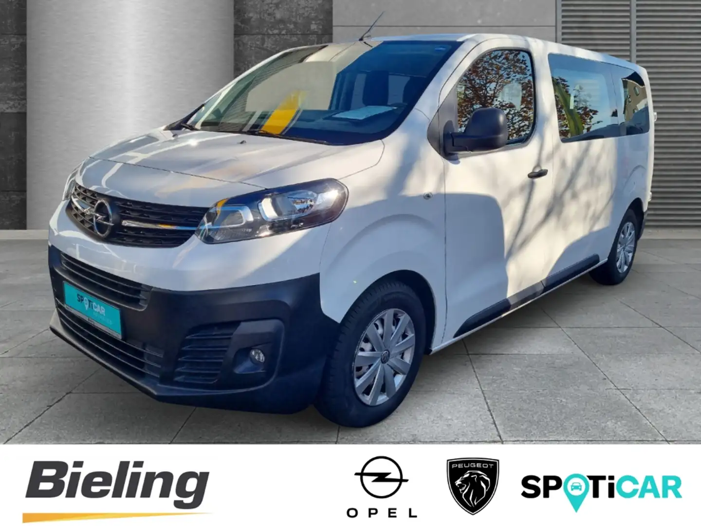 Opel Vivaro Kombi 1.5l, 9 - Sitzer, Klima, Radio Multimedia, P Wit - 1