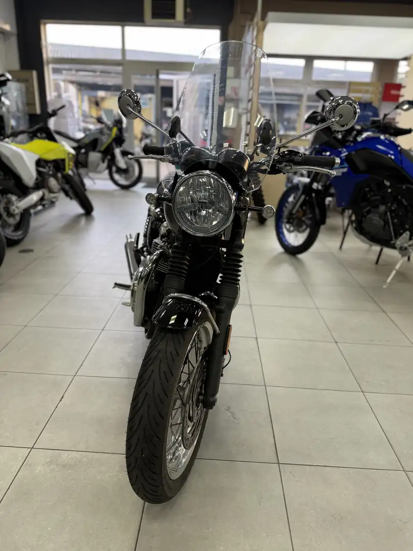 Triumph Bonneville T120 Bleu - 2