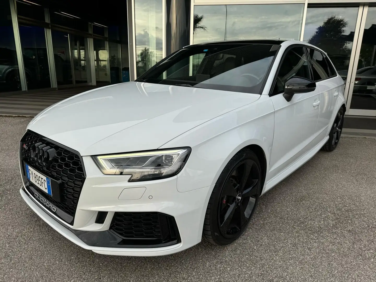 Audi A3 RS 3 SPB 2.5 400cv QUATTRO S-tronic Bianco - 1
