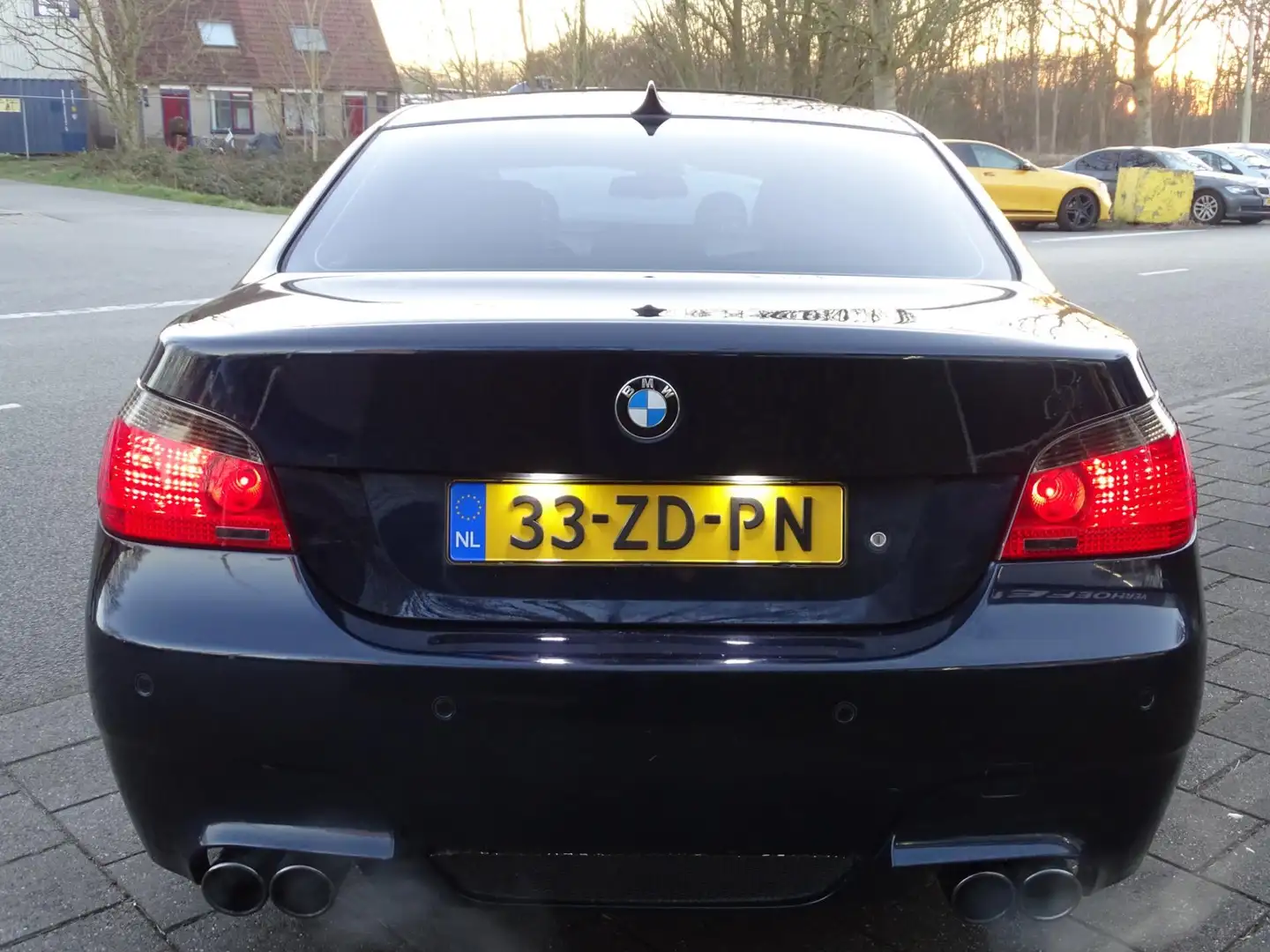 BMW 540 5-serie 540i High Executive - AUTOMAAT - PANORAMAD Синій - 2