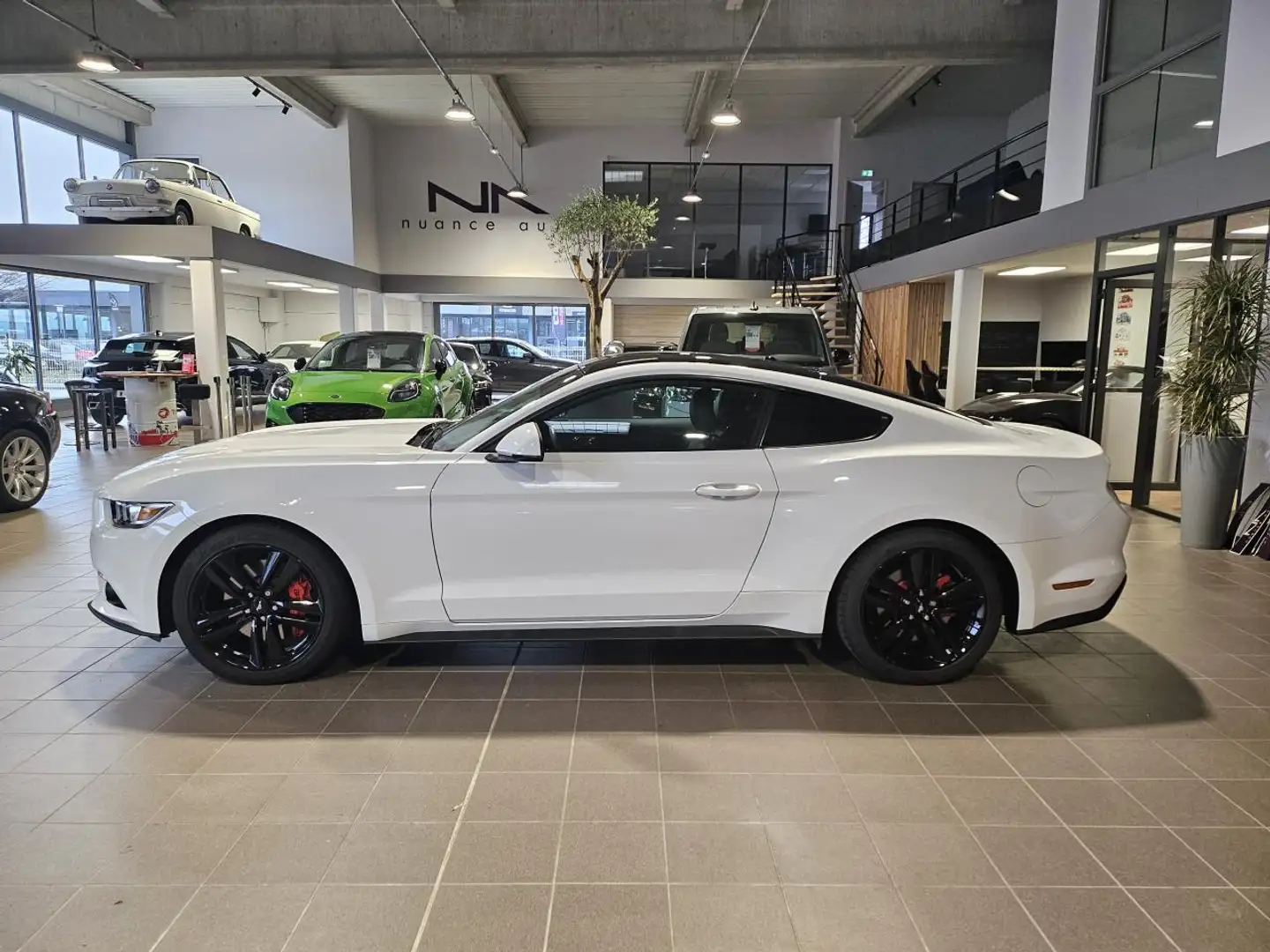 Ford Mustang VI COUPE 2.3 ECOBOOST 317 ECOBOOST Blanc - 2