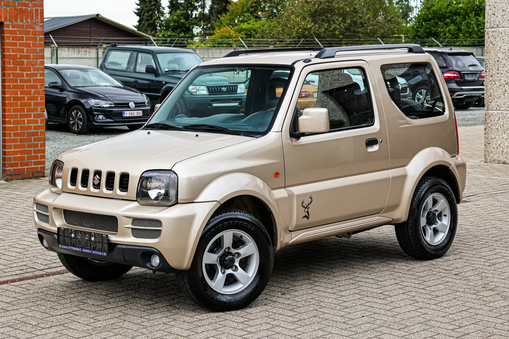 Suzuki Jimny EERSTE-EIGENAAR*59250KM!!*AIRCO*NIEUWSTAAT*RADIO* Beige - 1