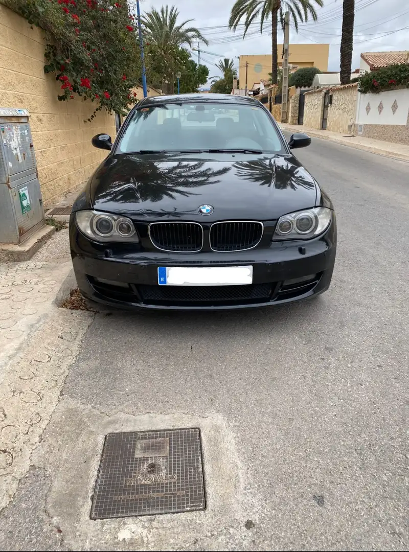 BMW 120 120d Coupé Negro - 2