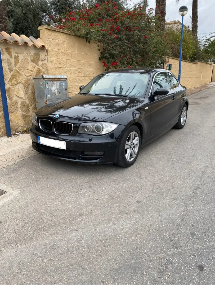 BMW 120 120d Coupé Negro - 1