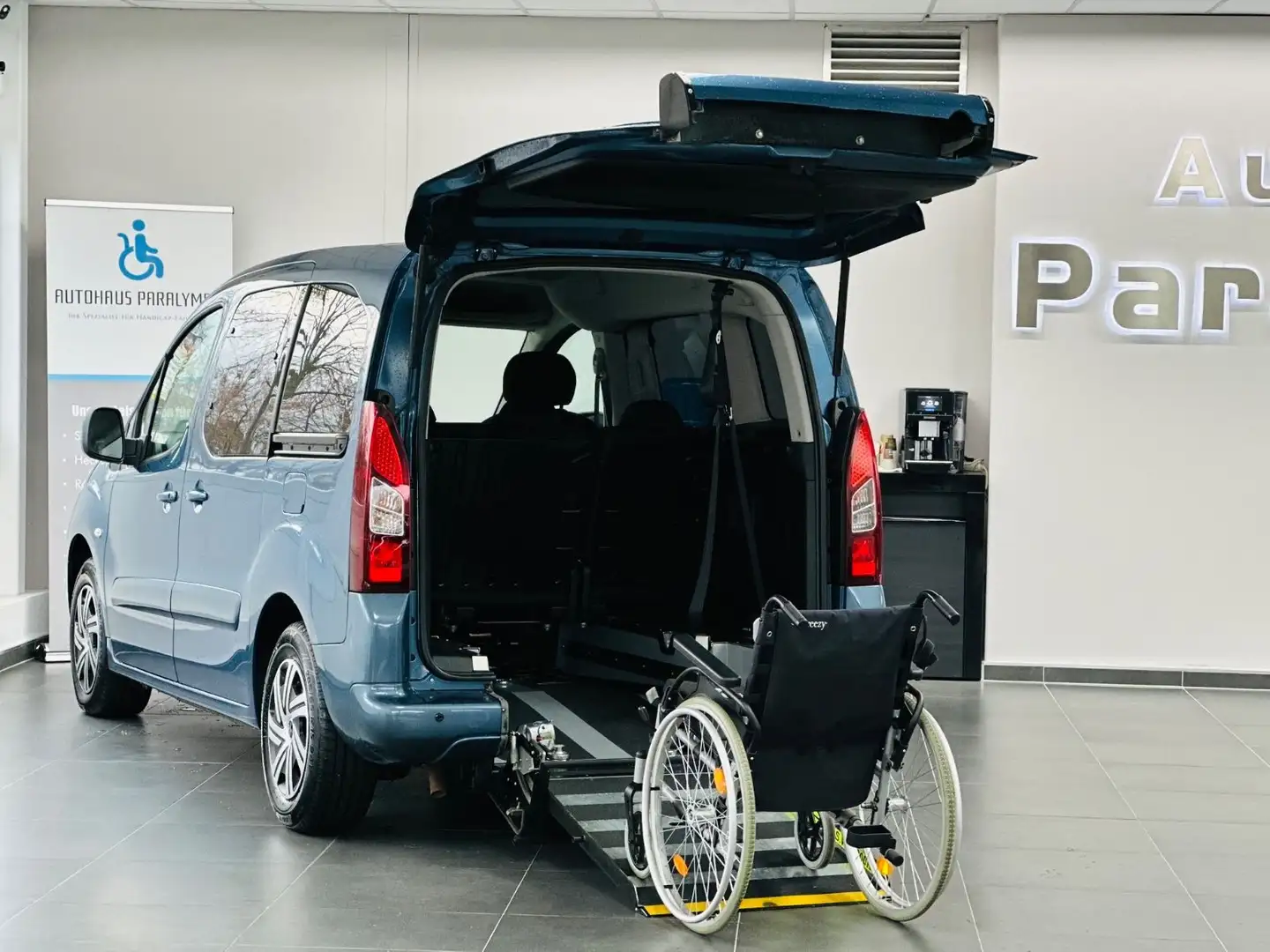 Peugeot Partner Tepee Active Behindertengerecht-Rampe Kék - 1