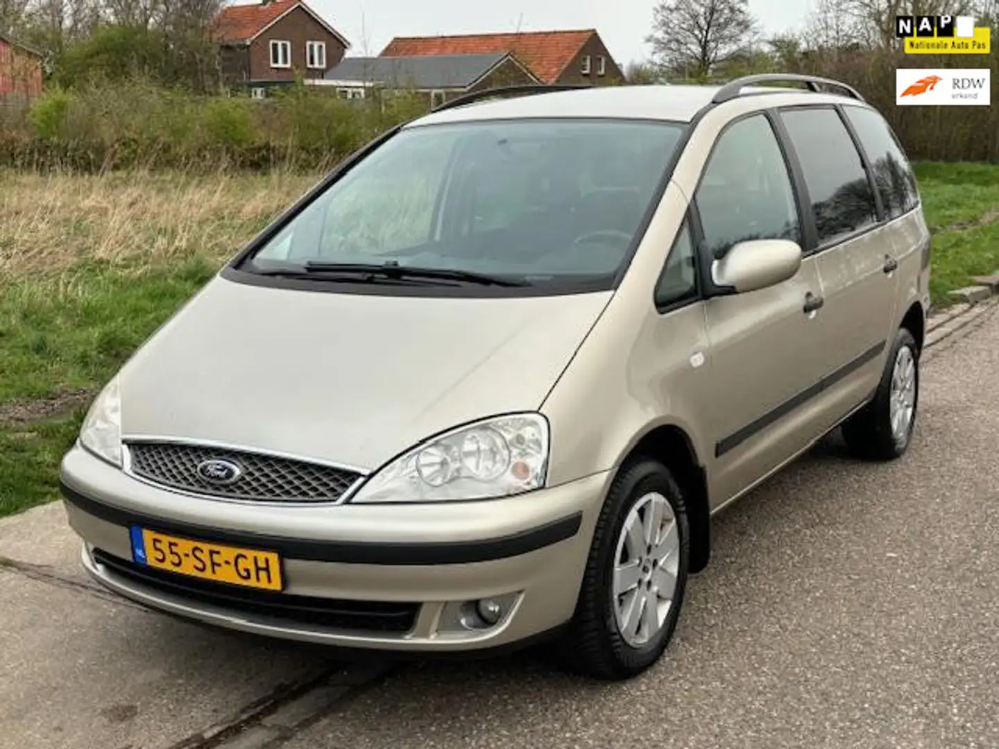 Ford Galaxy 2.3-16V Futura Automaat ECC Audio/CD Electric pakk Beige - 1