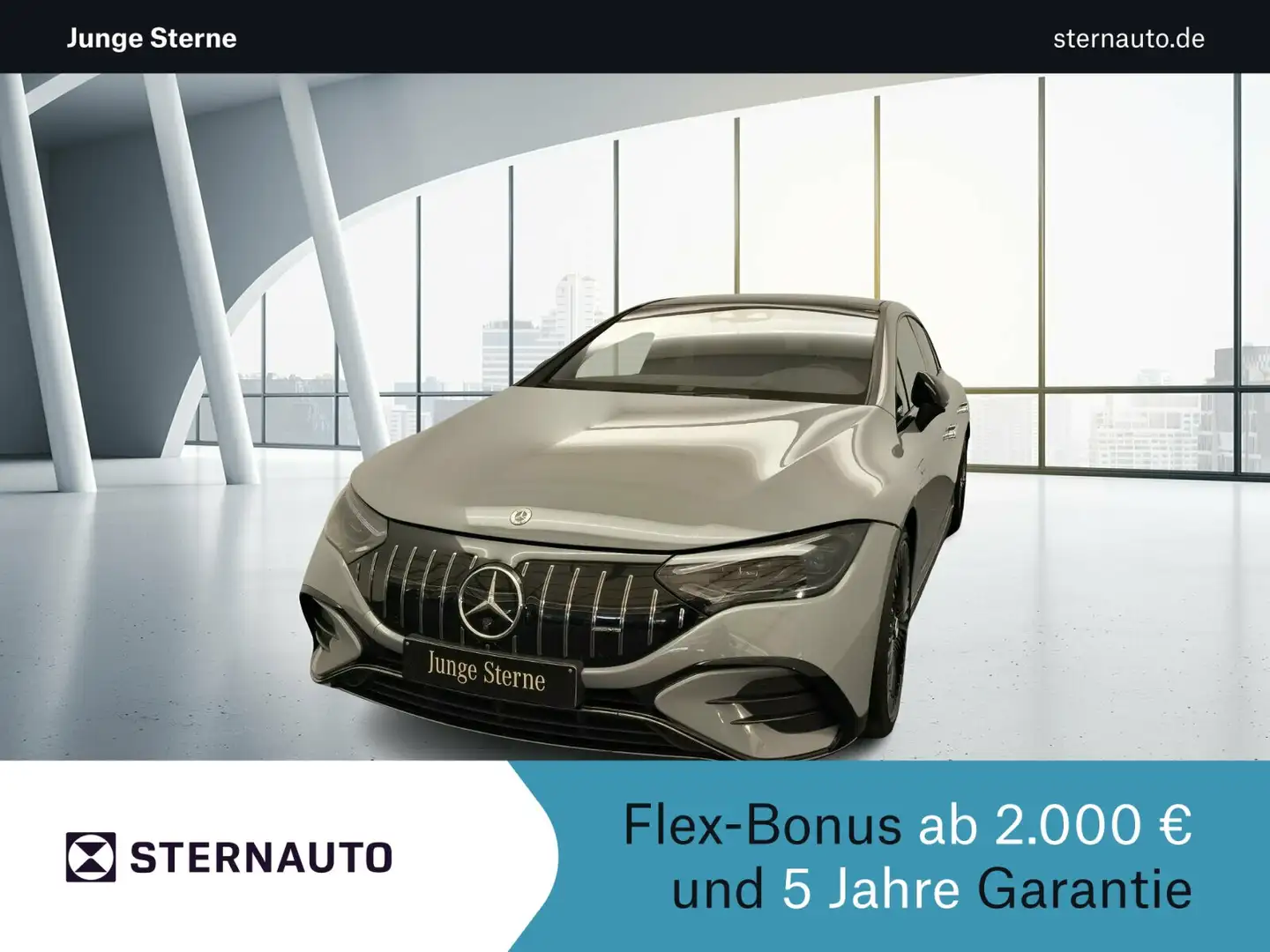 Mercedes-Benz EQE 43 EQE 43 4M Premium+ Hyperscreen Airmatic Night Navi Grau - 1