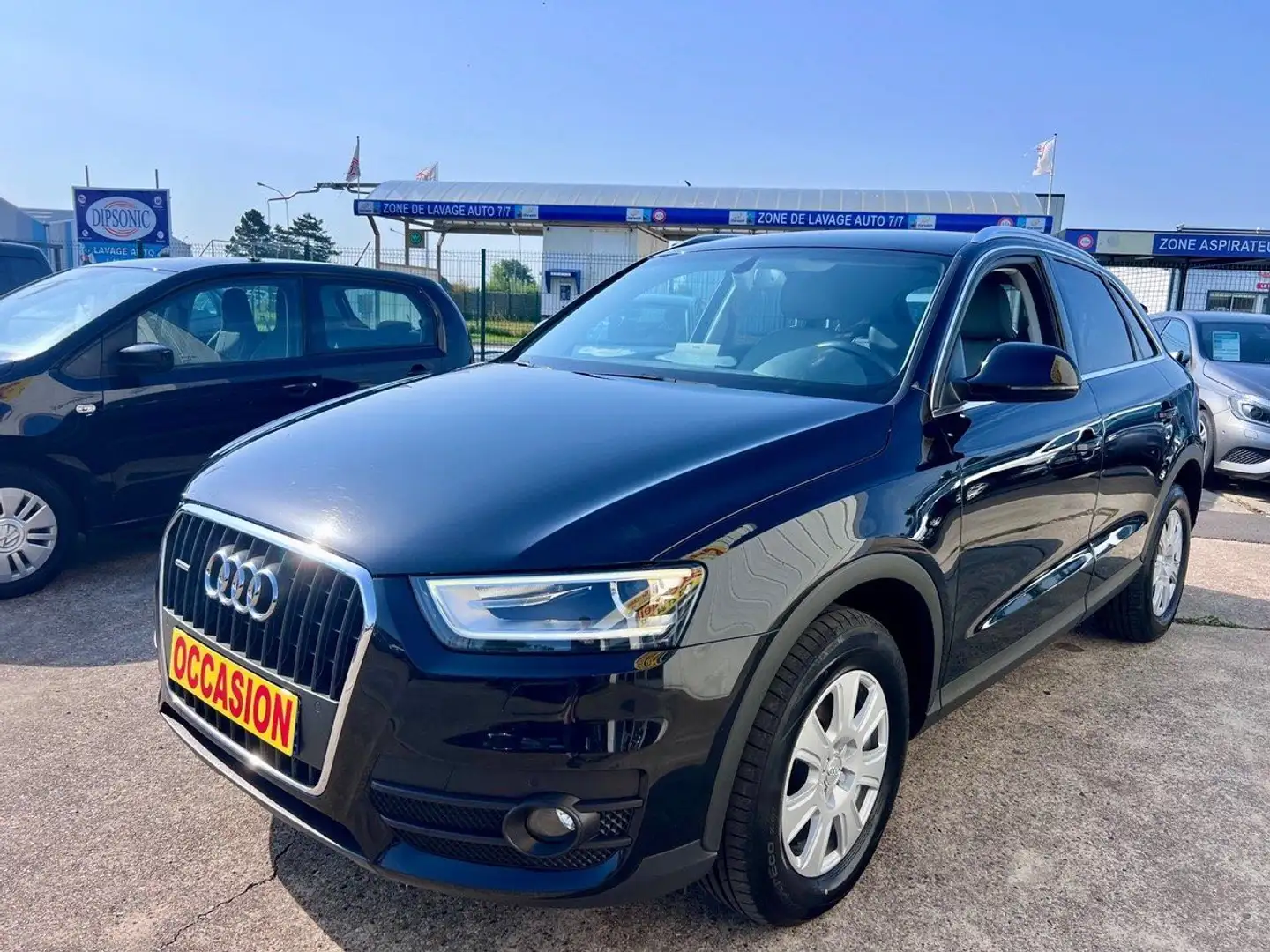 Audi Q3 2.0 TDI 163 CV S TRONIC 7 QUATTRO / DISTRI OK / FA Negro - 1