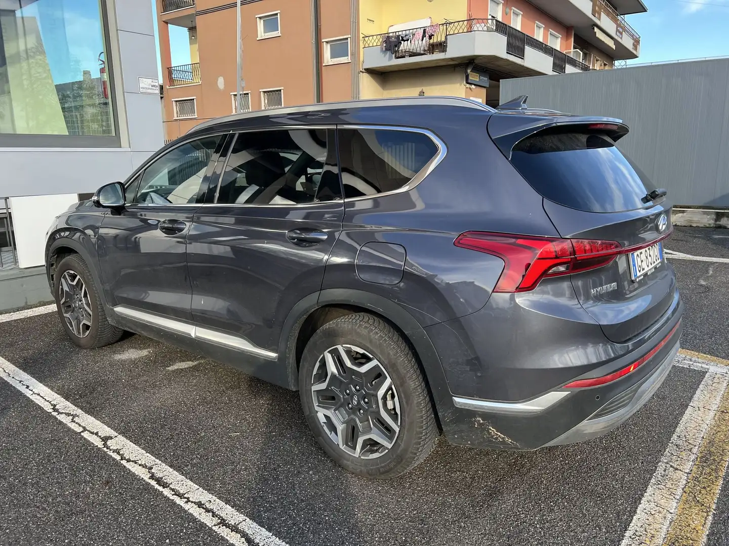 Hyundai SANTA FE Santa Fe 1.6 T-GDI HEV 4WD AT 7p. 20th Anniversar Blu/Azzurro - 2