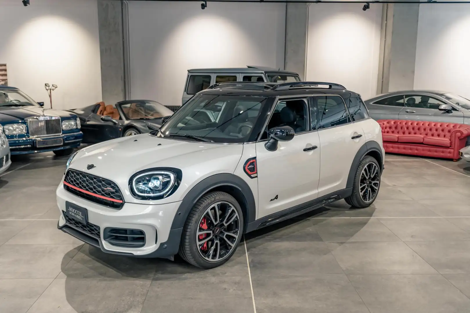 MINI John Cooper Works Countryman 2.0 'JCW' ALL4*TETTO* Blanc - 1