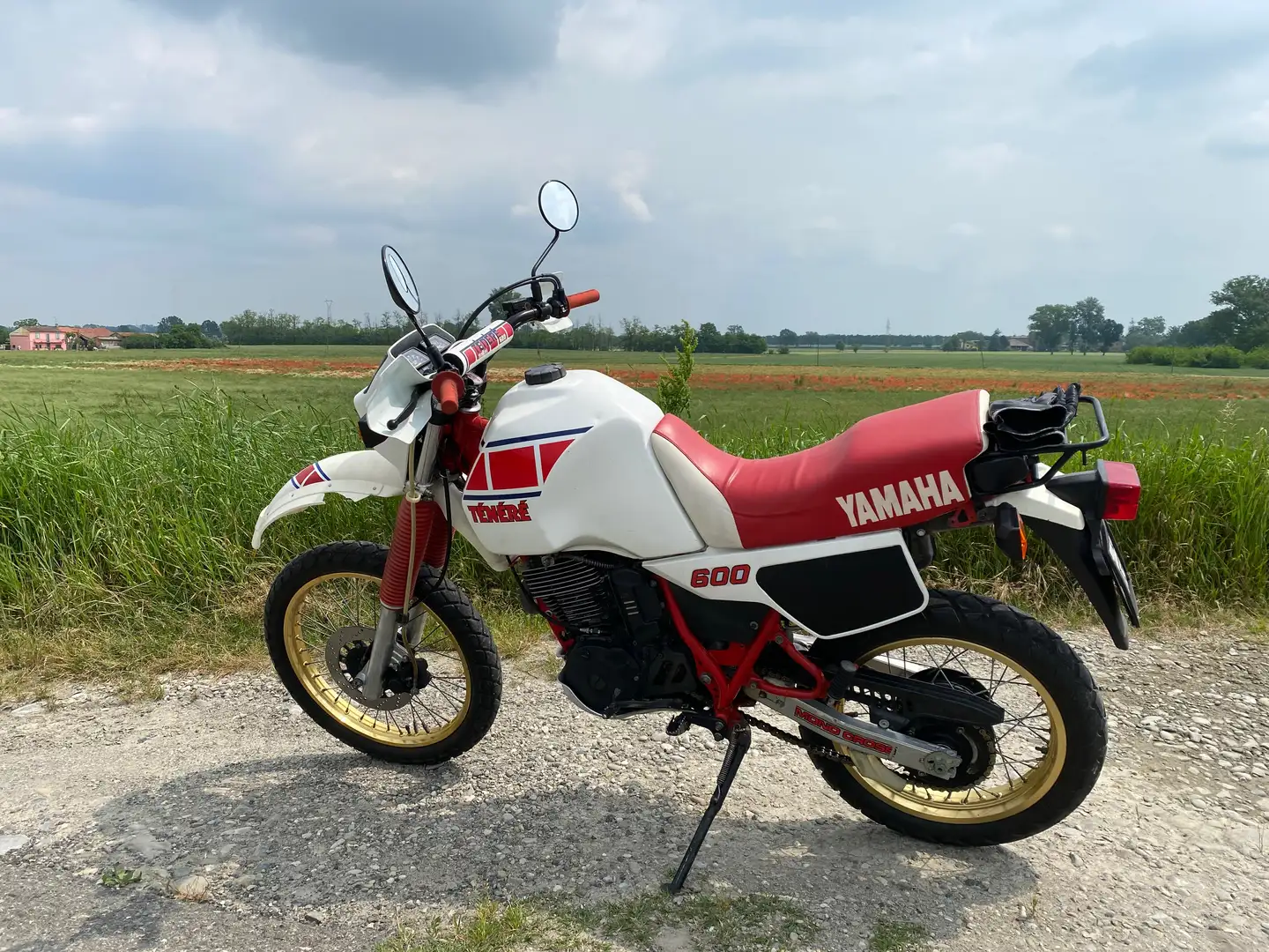 Yamaha XT 600 Tenere Blanc - 1