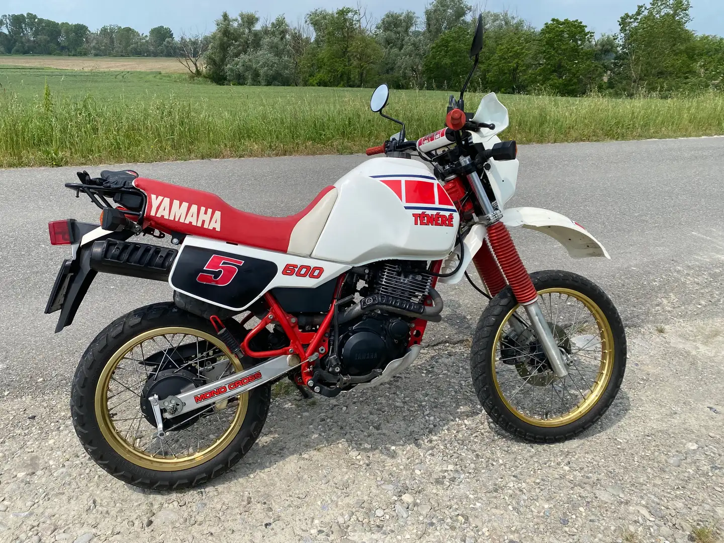 Yamaha XT 600 Tenere Blanc - 2