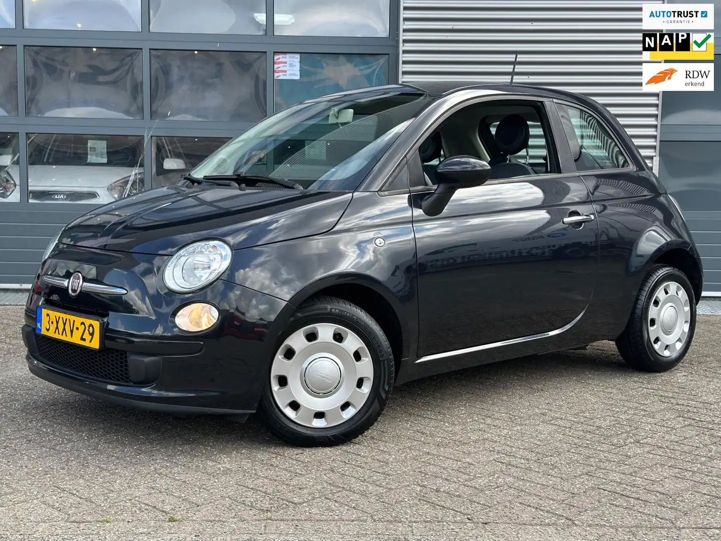 Fiat 500 1.0 TwinAir Pop | Airco | PDC |NAP | APK Noir - 1