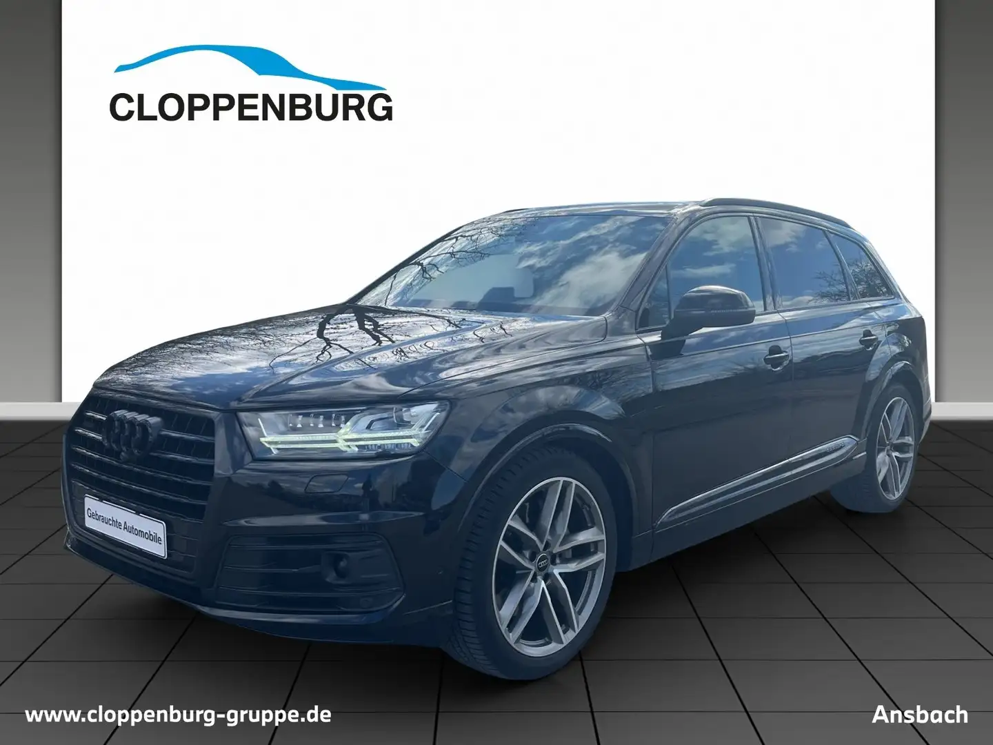 Audi Q7 3.0 TDI S-Line Panorama LED Matrix Standheiz. AHK Schwarz - 1