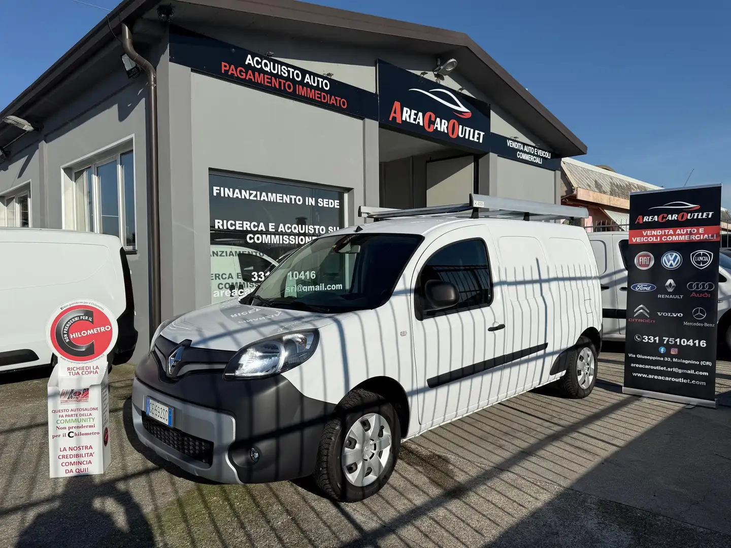 Renault Kangoo MAXI 1.5 Bluedci 115cv*02/2021*TELECAMERA-NAVI Bianco - 1