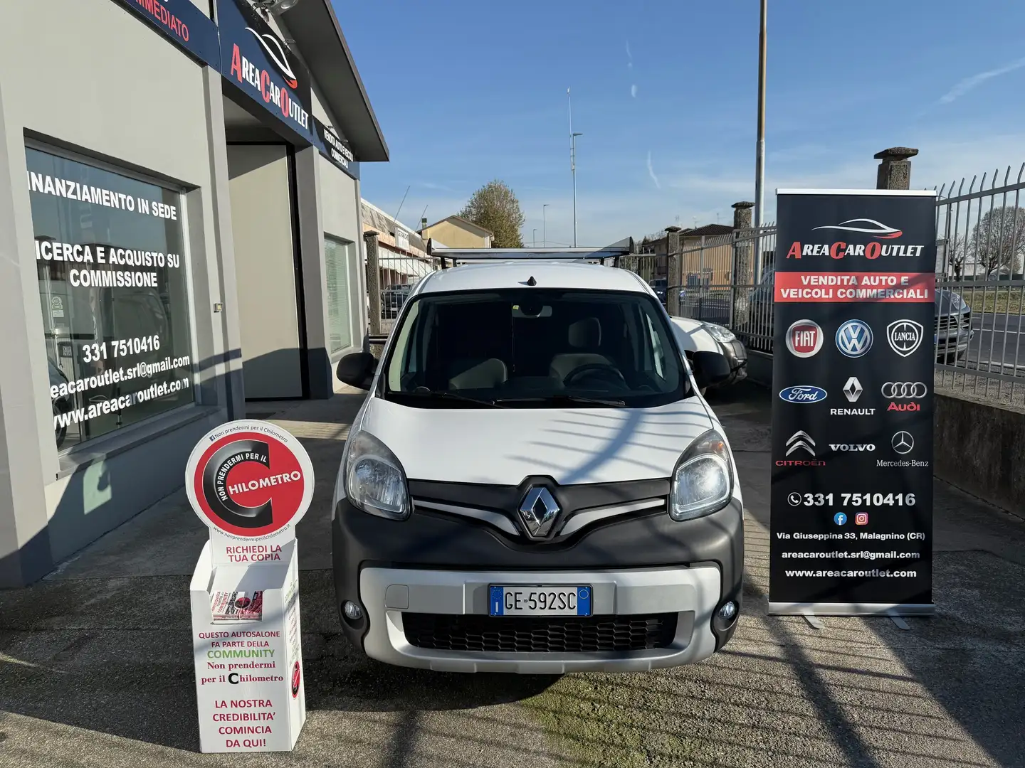 Renault Kangoo MAXI 1.5 Bluedci 115cv*02/2021*TELECAMERA-NAVI Bianco - 2