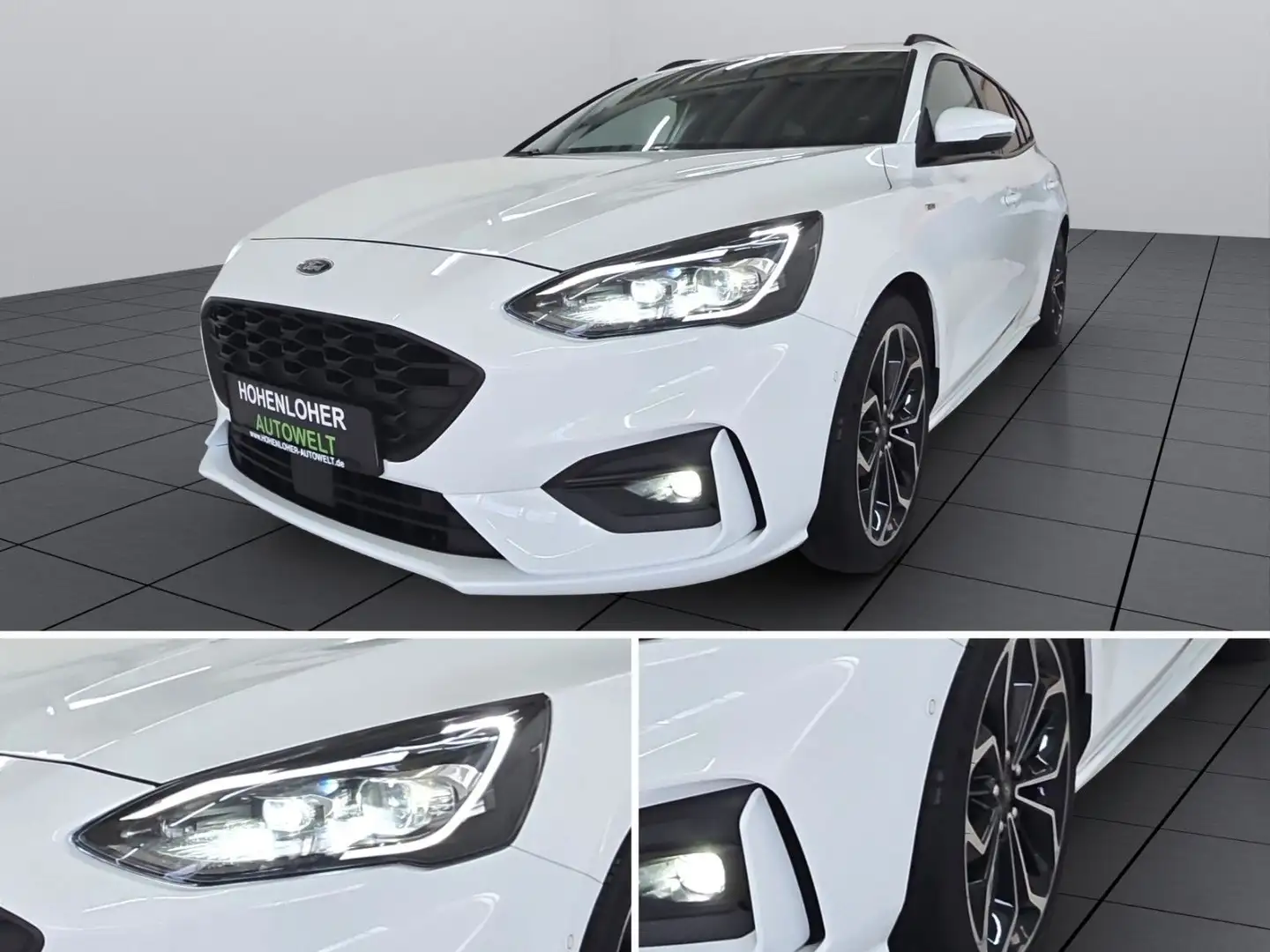 Ford Focus Turnier ST-Line Automatik *LED*AHK*ACC*RFK Weiß - 2
