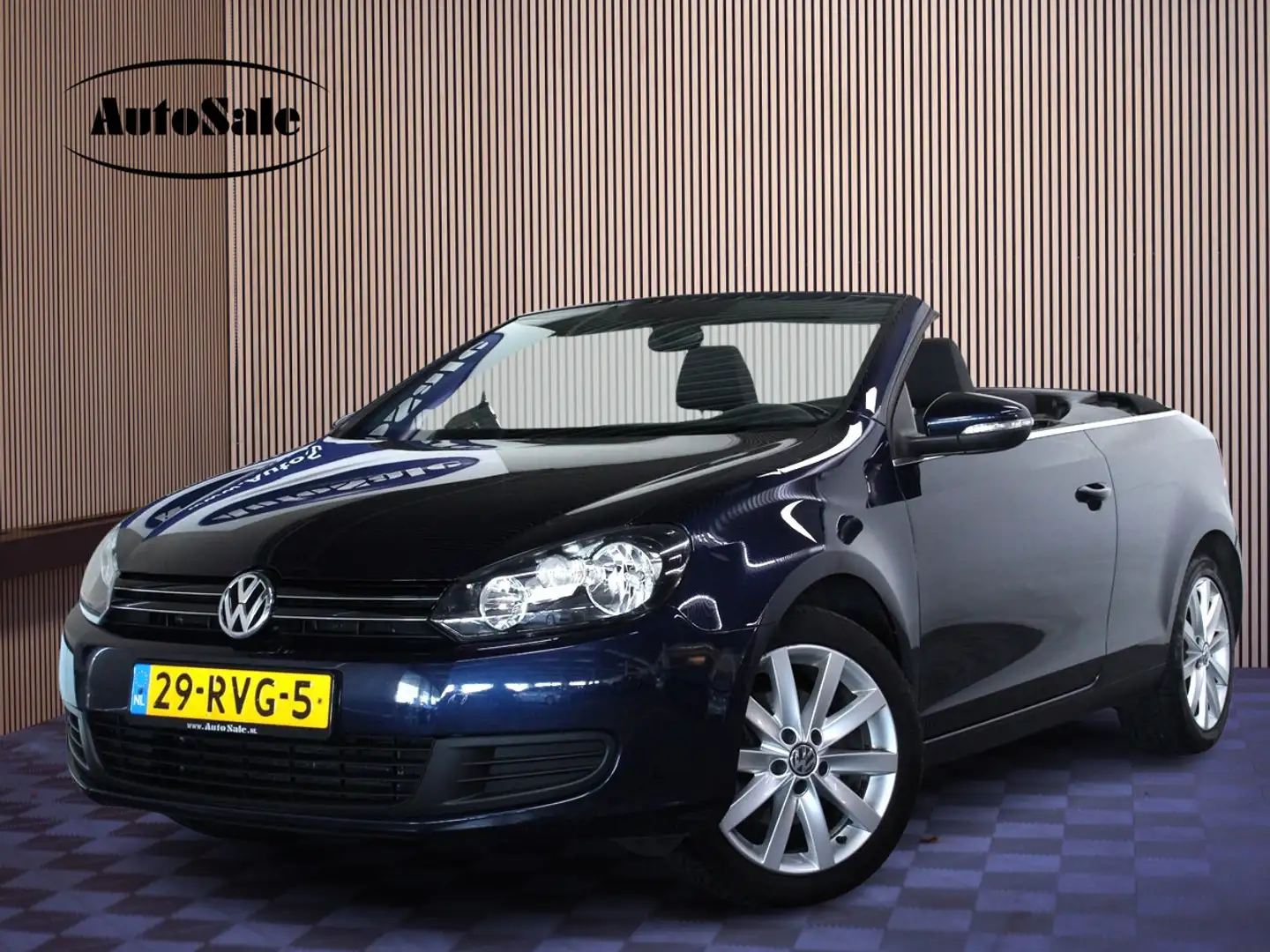 Volkswagen Golf Cabriolet 1.2 TSI NAP 1eEIGENAAR! NAVI BLUET CRUISE PDC '11 Blauw - 1