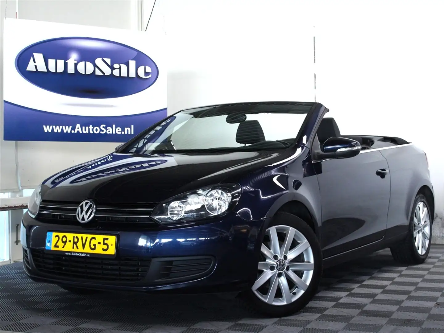 Volkswagen Golf Cabriolet 1.2 TSI NAP 1eEIGENAAR! NAVI BLUET CRUISE PDC '11 Modrá - 1