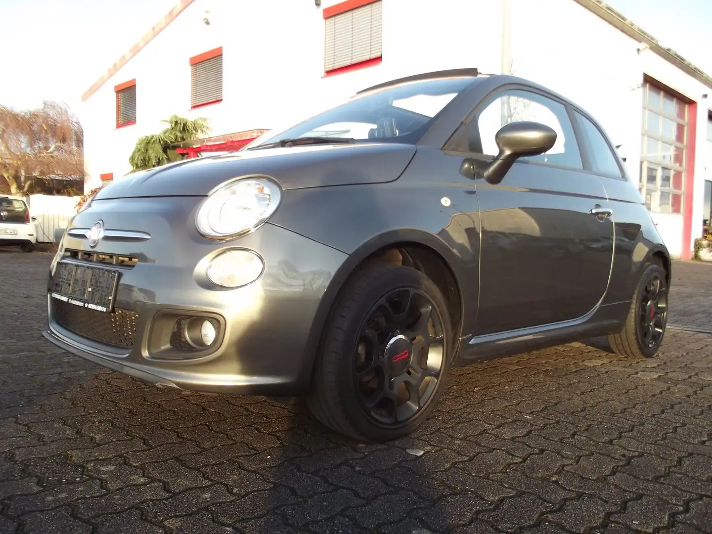 Fiat 500C SPORT NAVI 8x ALU S+W PDC Gris - 1