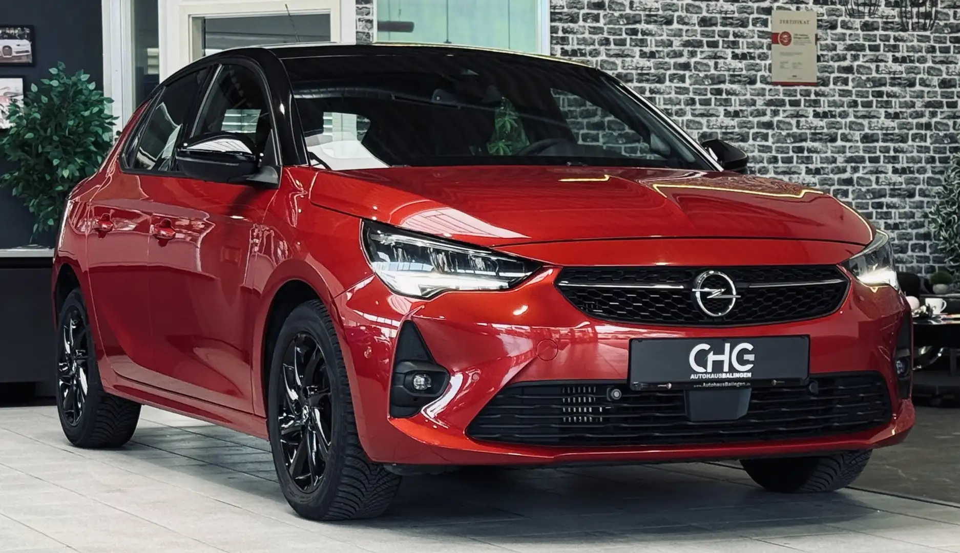 Opel Corsa F GS Line KAMRE|LED|Carplay|NAVI| Rood - 1