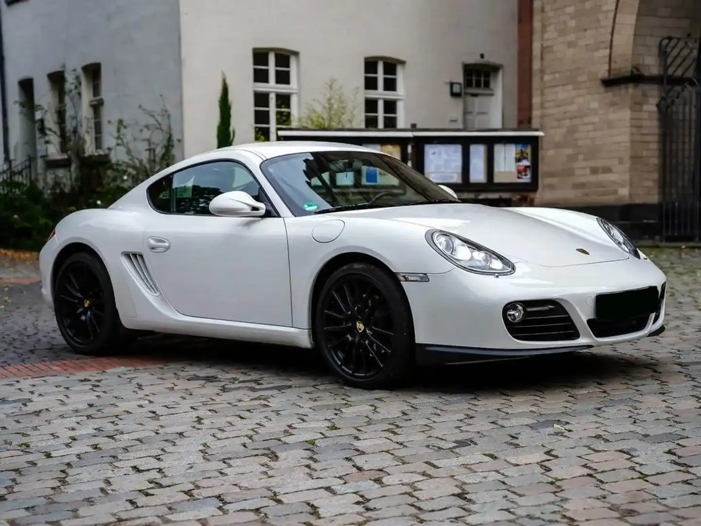 Porsche Cayman 987 Blanc - 2