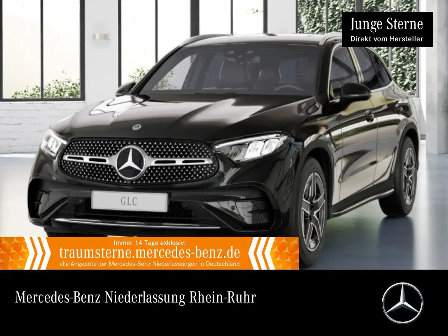 Mercedes-Benz GLC 220 d 4M AMG+360+LED+KEYLESS+9G Noir - 1
